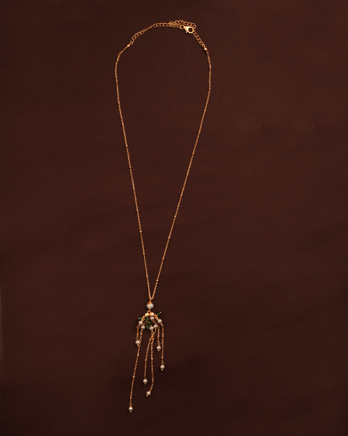 Motinoor Silver Pendant with Chain by MOHA