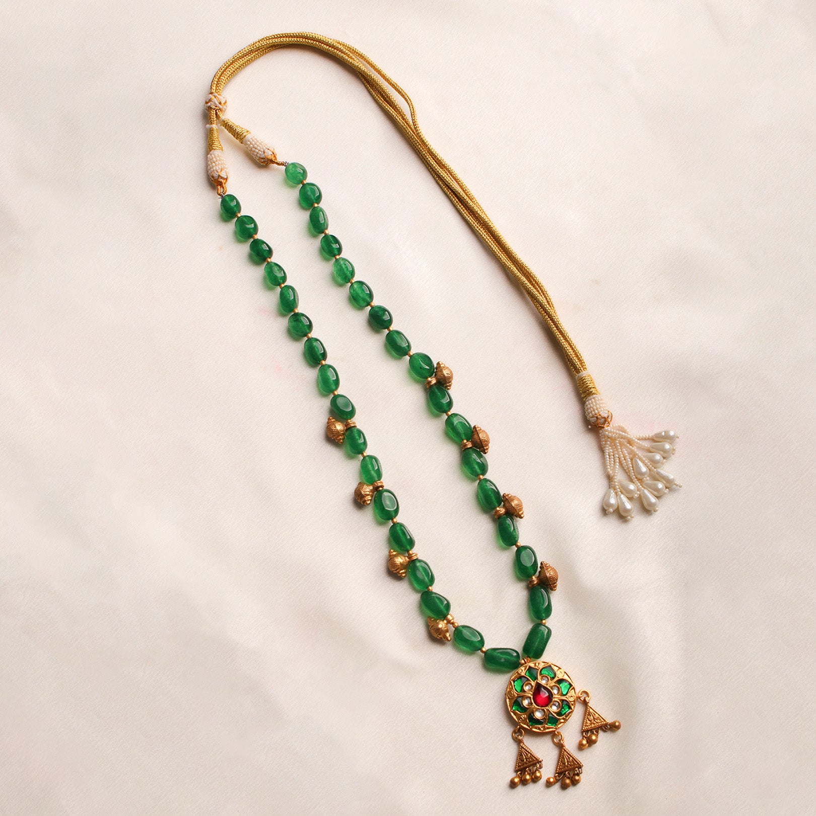 Nandini Silver Necklace by MOHA