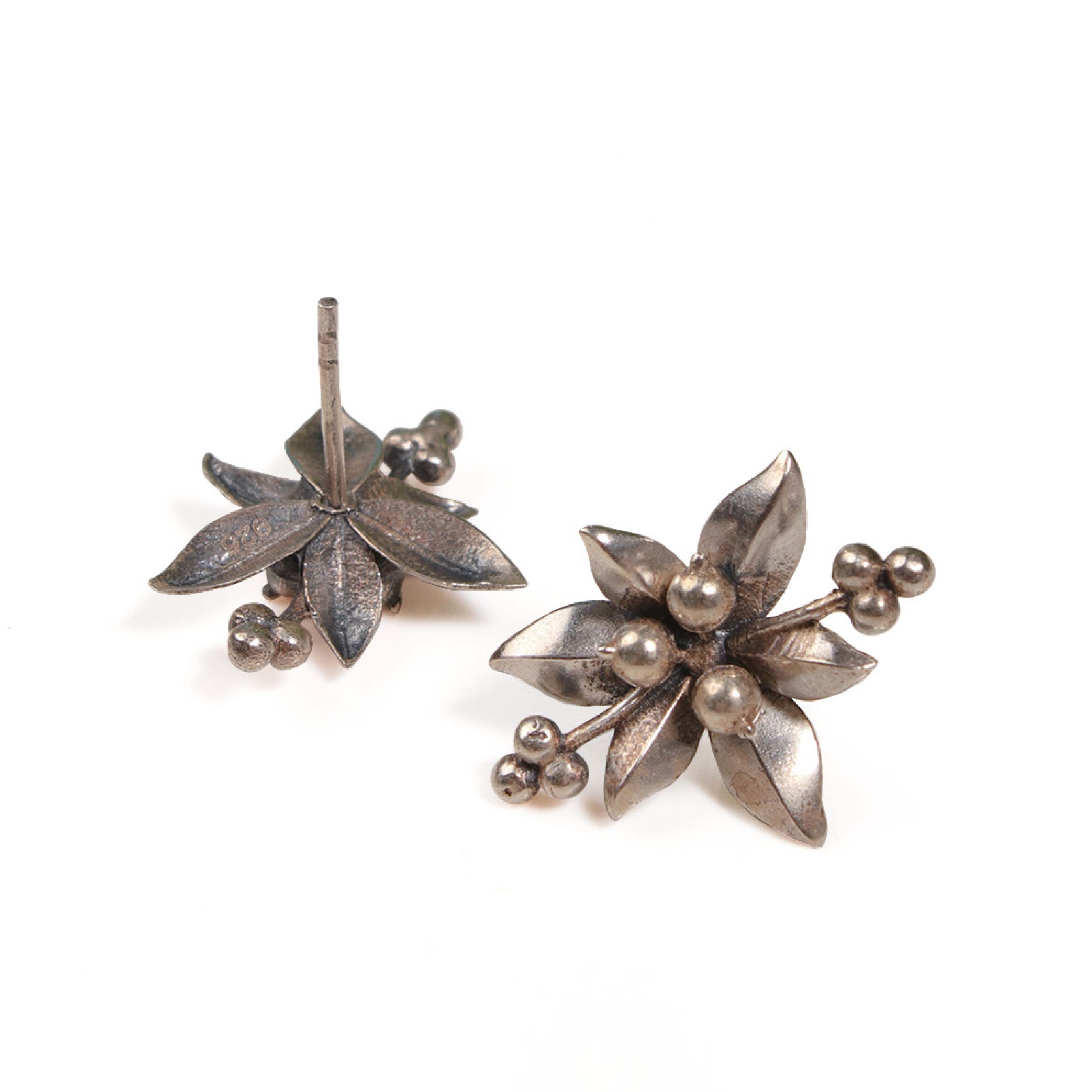 nargis silver earrings by moha