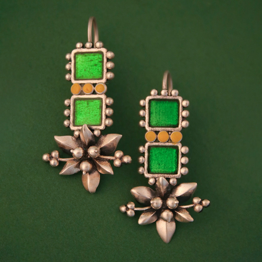 nargis zara silver earrings by moha