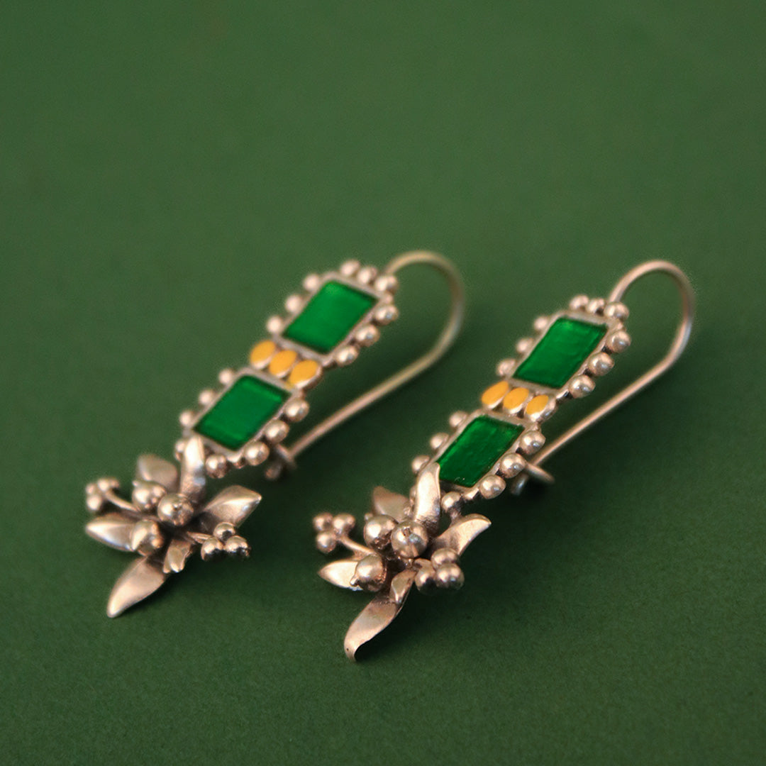 nargis zara silver earrings by moha