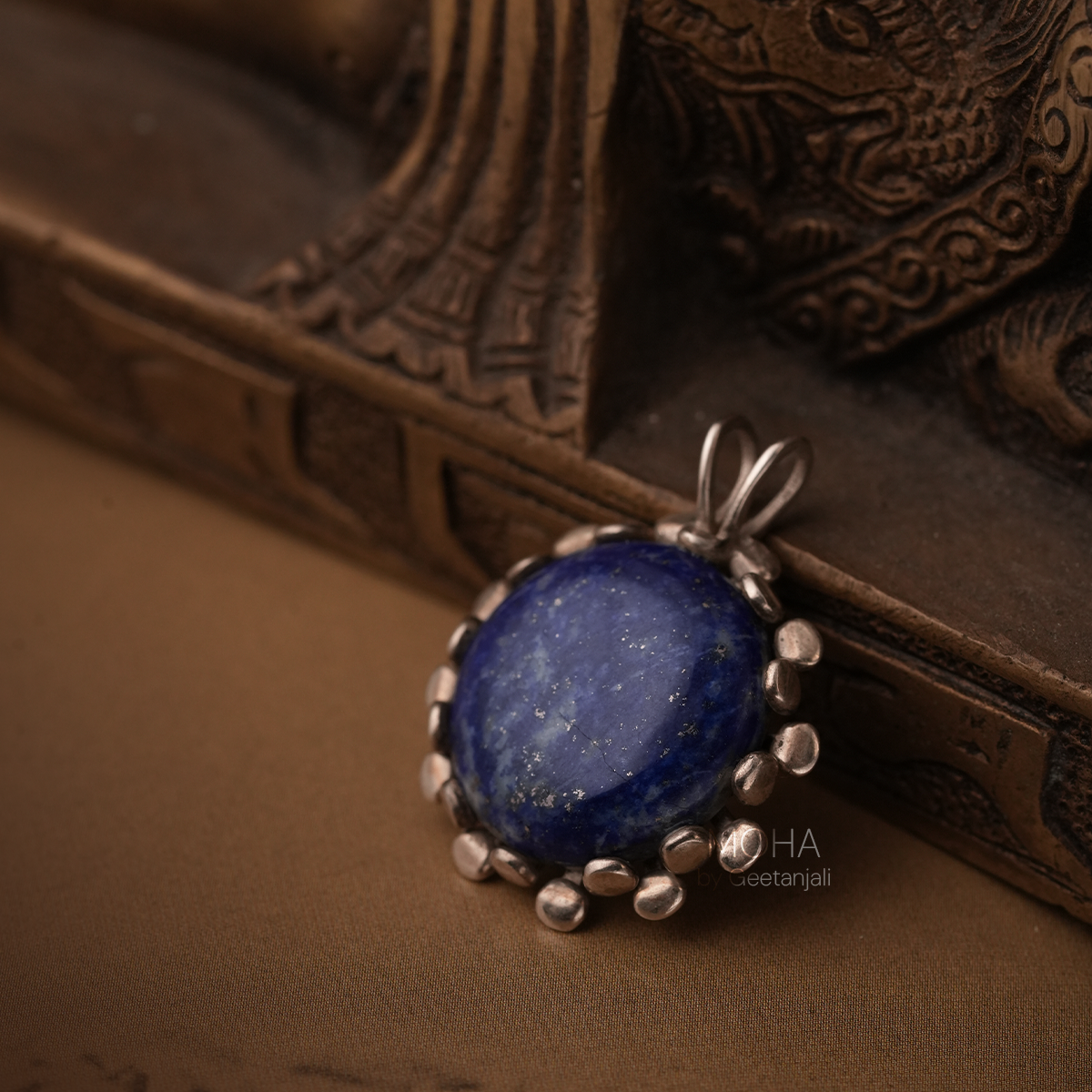 Neel Tara Silver Pendant by Moha (Only Pendant)