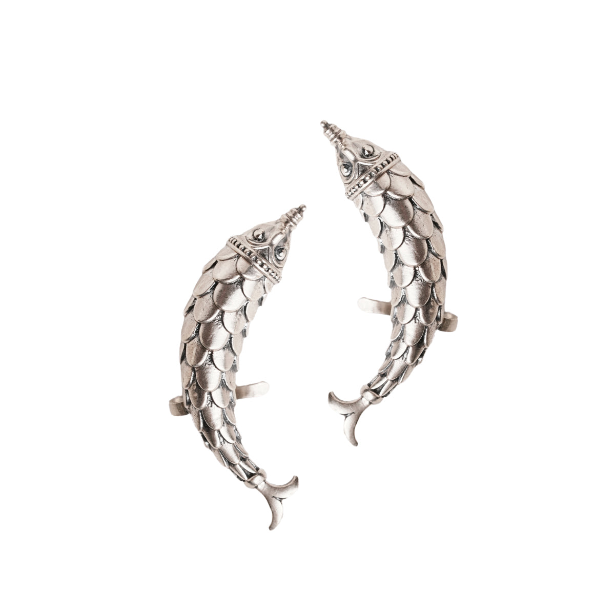 Neerja Silver Earcuffs by MOHA