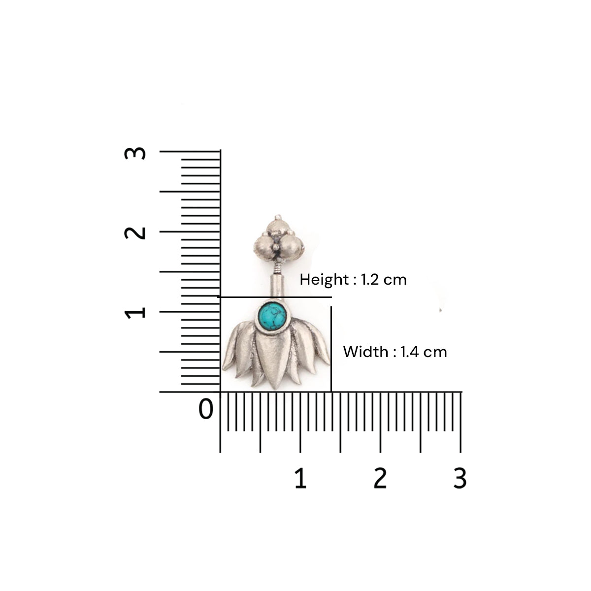 Nilofer Silver Bugadi by MOHA