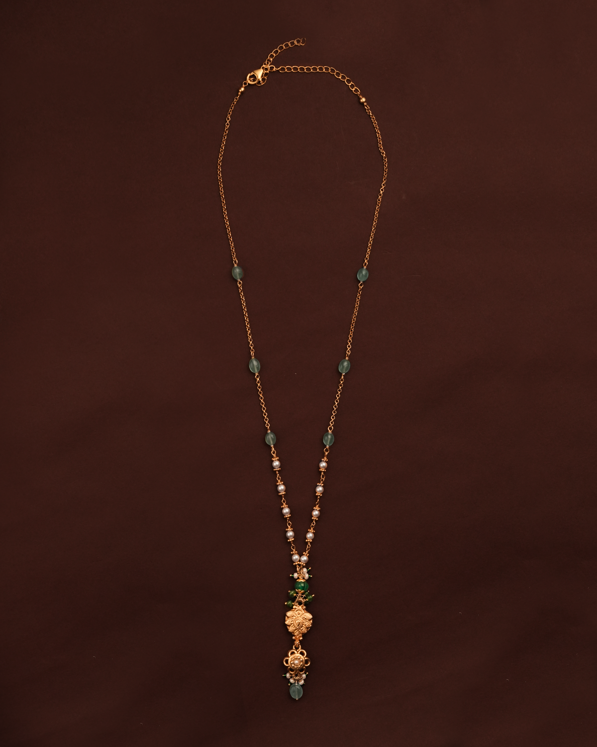 Omara Silver Pendant with Chain by MOHA