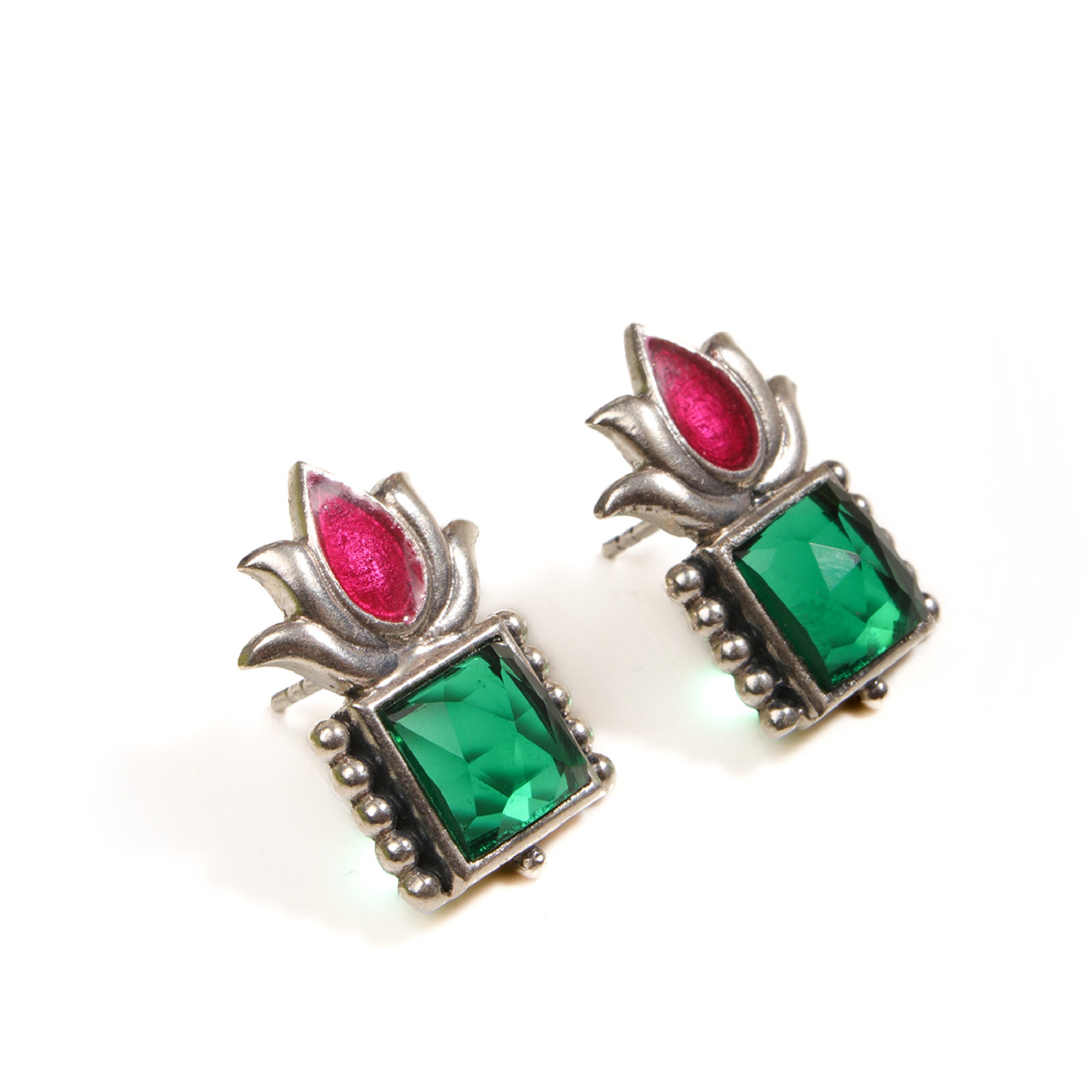 padmini silver earrings by moha