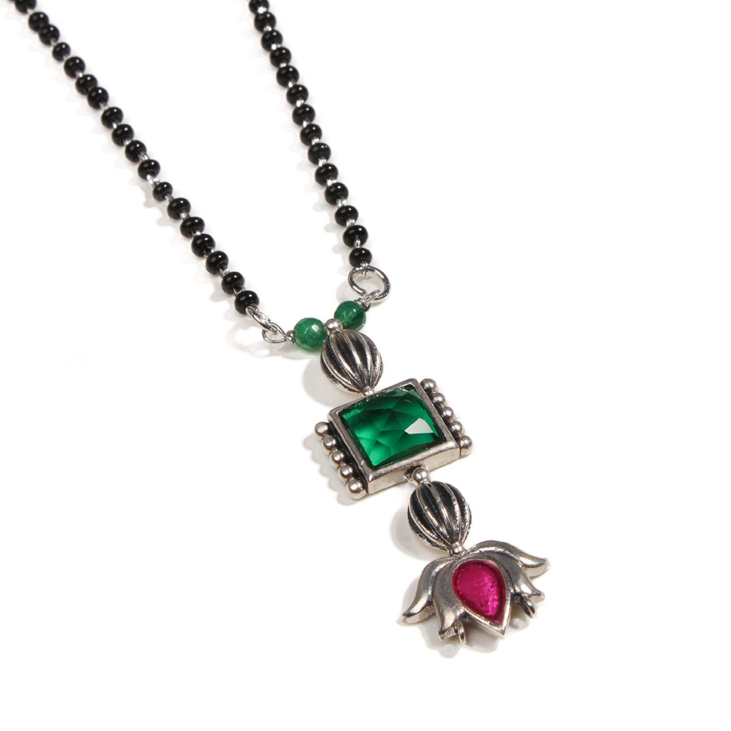 padmini silver mangalsutra by moha