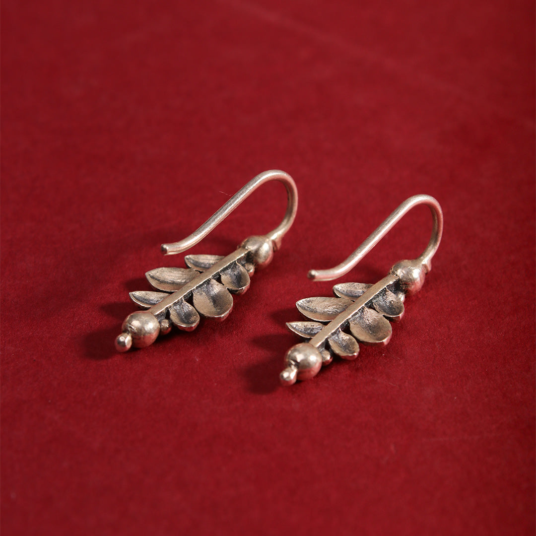 leaves ear cuffs