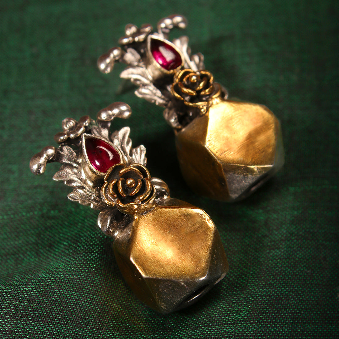 Parnika Silver Earrings By MOHA