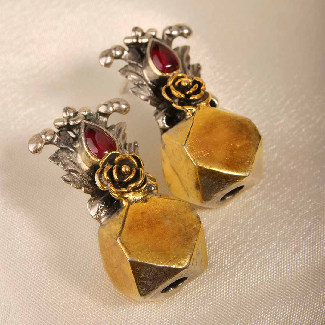 Parnika Silver Earrings By MOHA