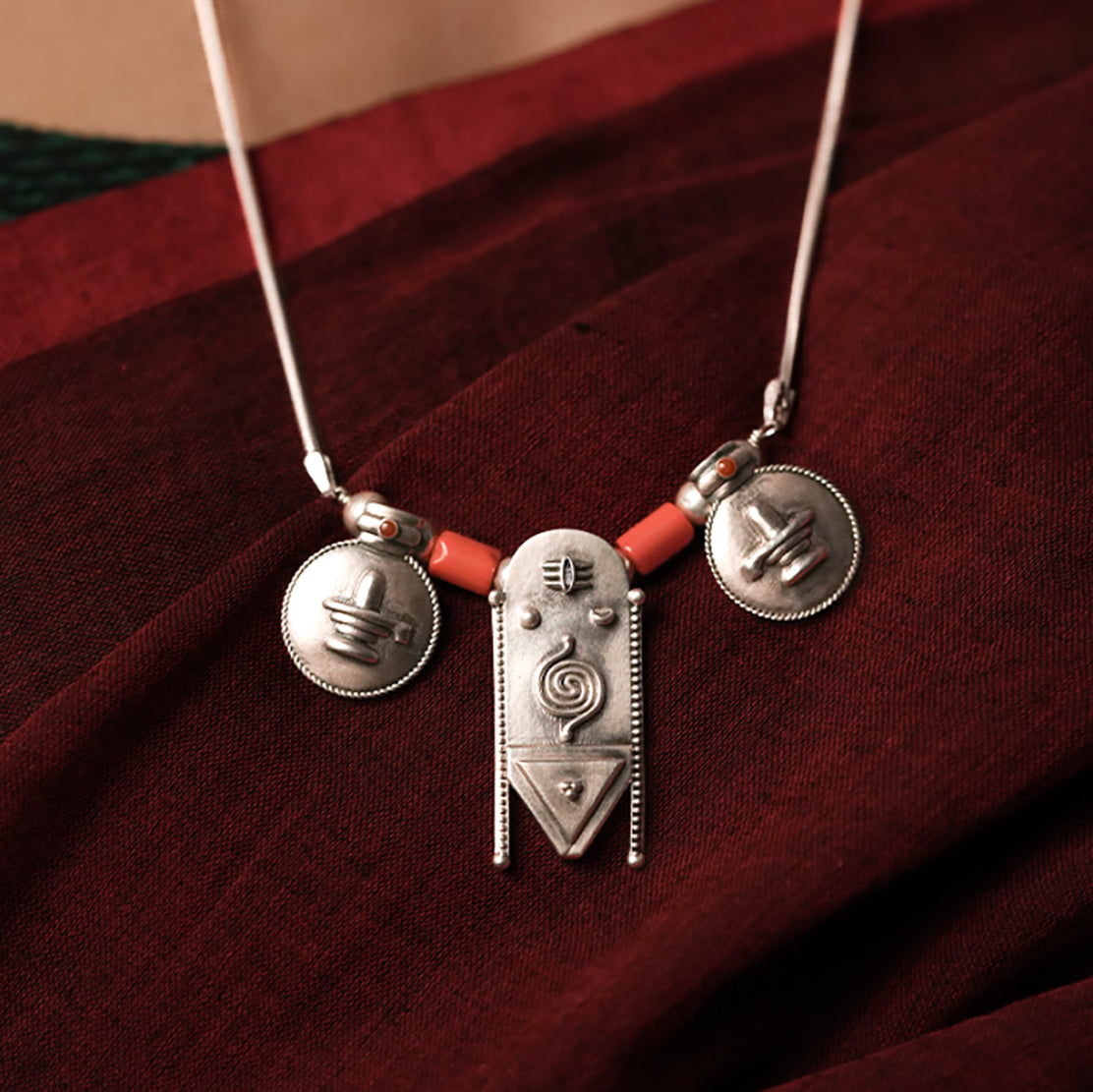 Pinakin Taali Silver Chain by MOHA