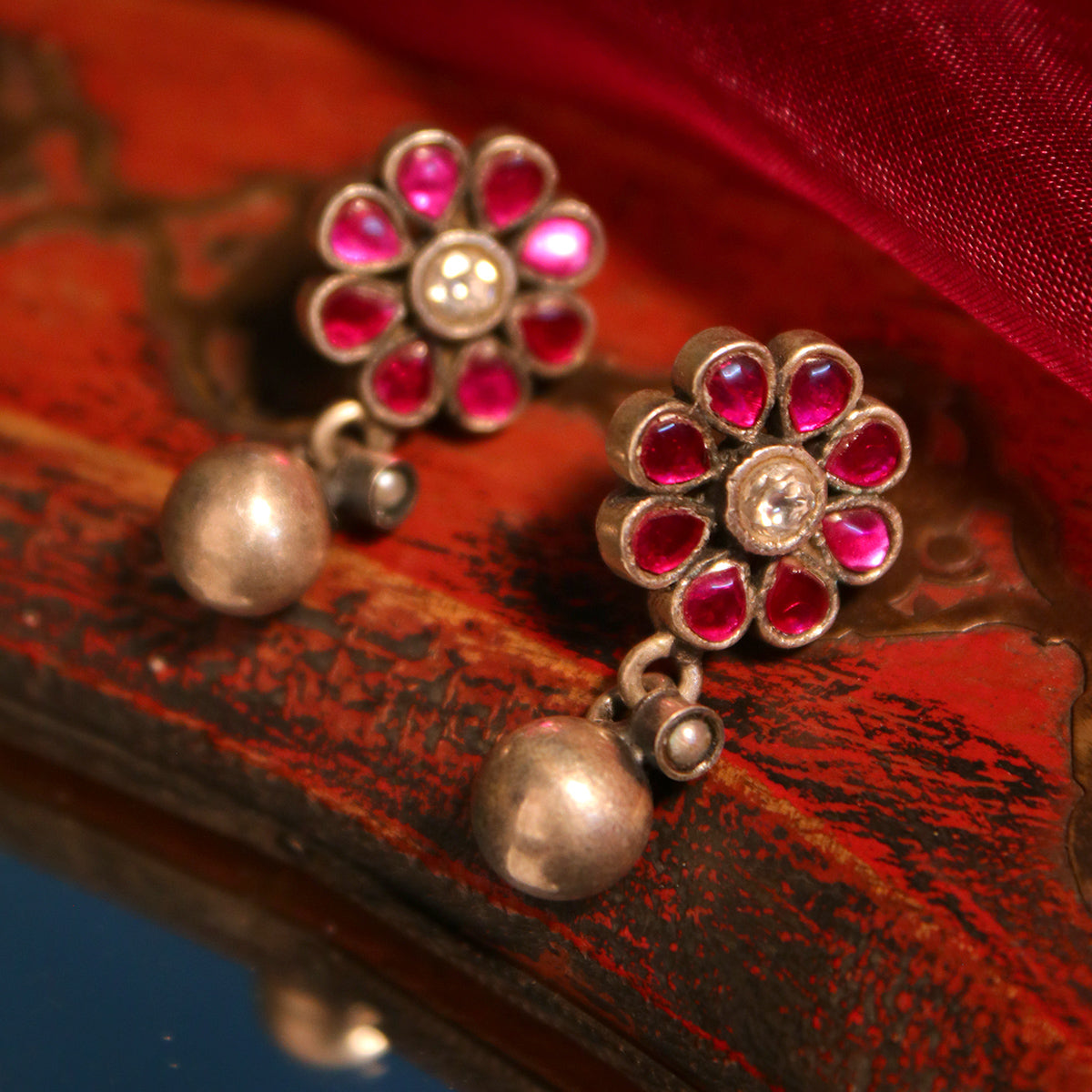 Meher Silver Earrings By MOHA