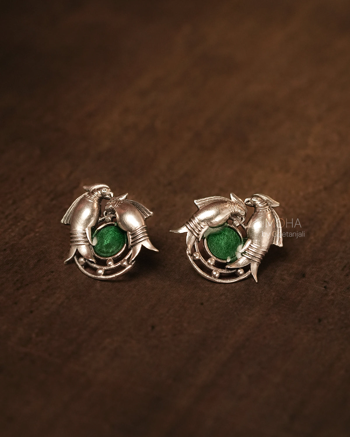 Prem Silver Earrings by MOHA