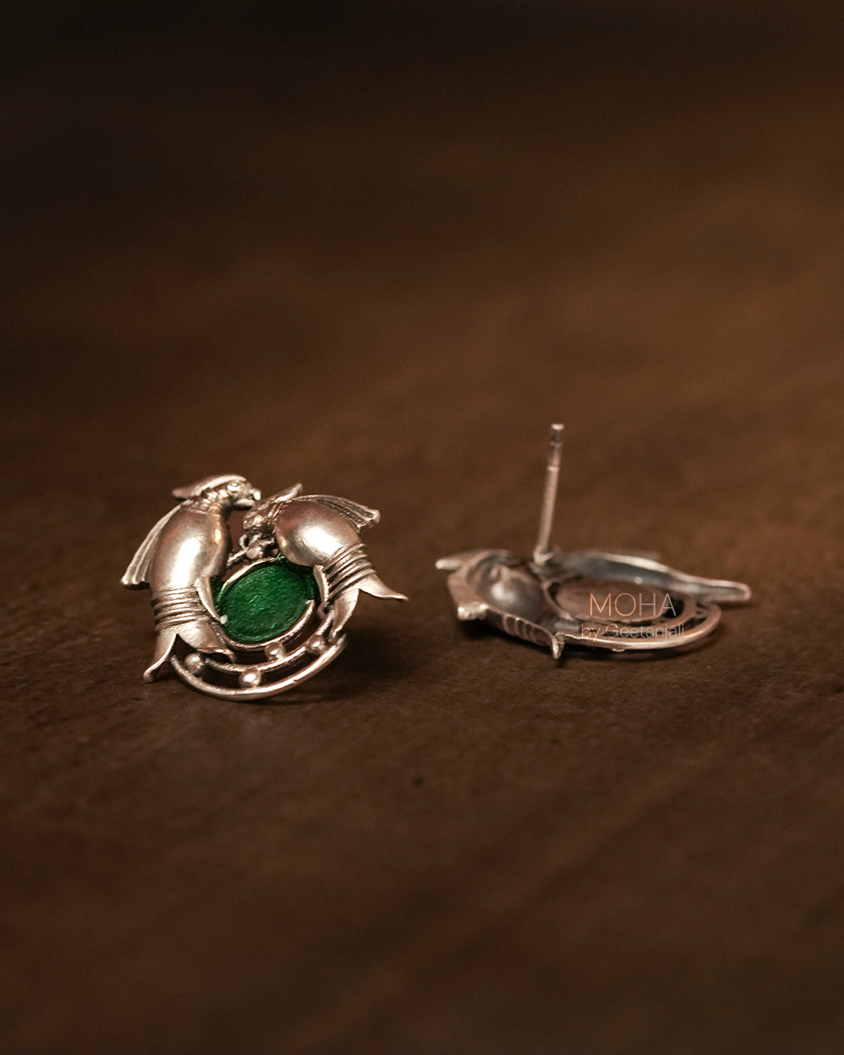Prem Silver Earrings by MOHA