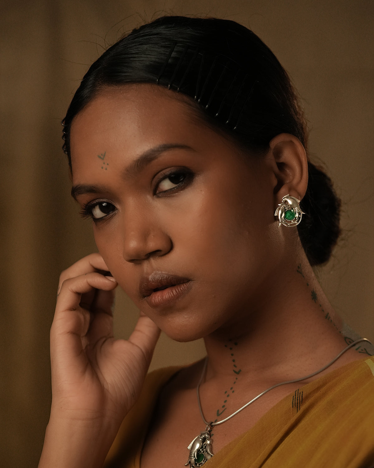 Prem Silver Earrings by MOHA