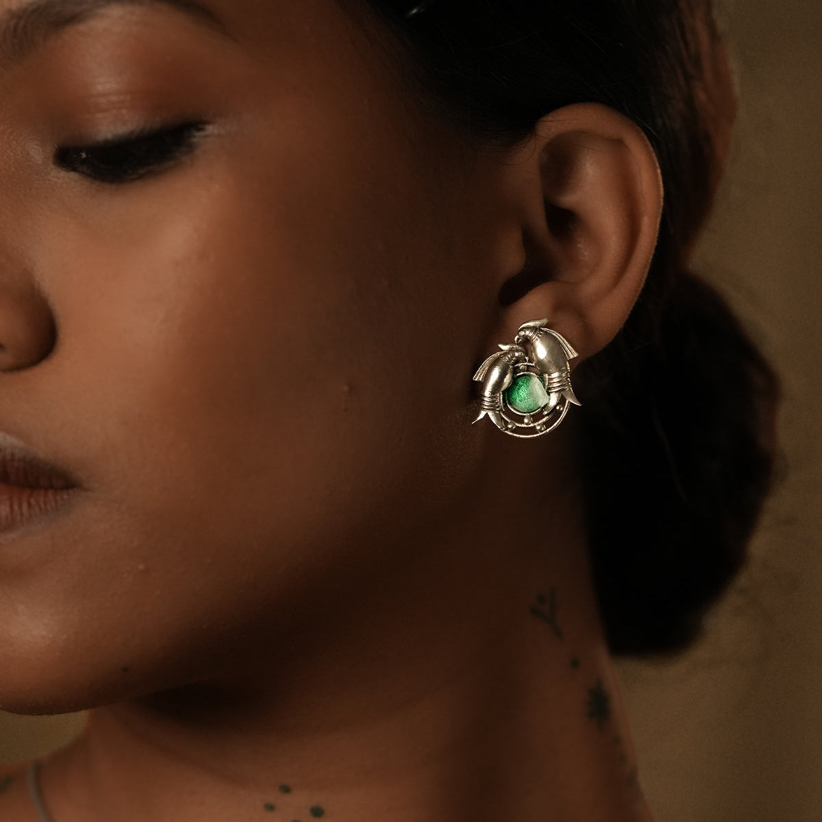 Prem Silver Earrings by MOHA