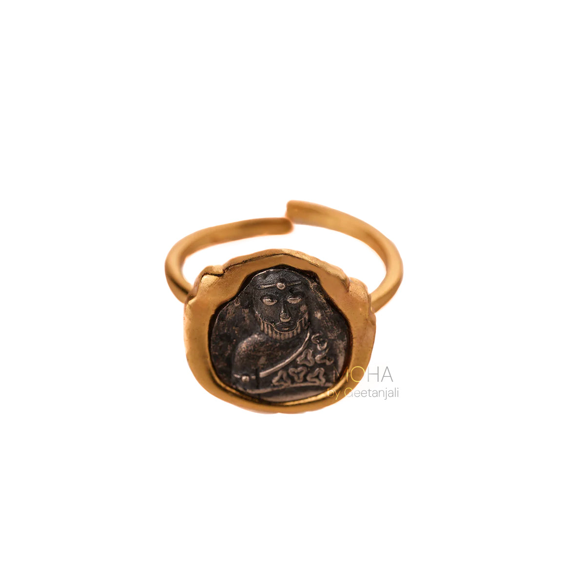 Priest King Silver Finger Ring by MOHA