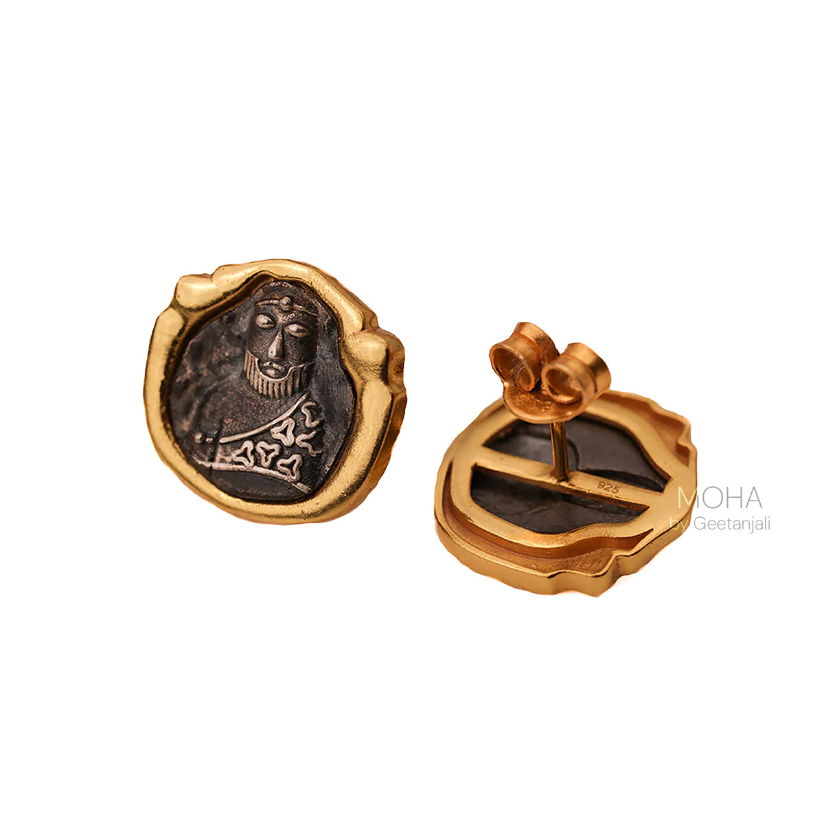 Priest King Silver Earrings by MOHA