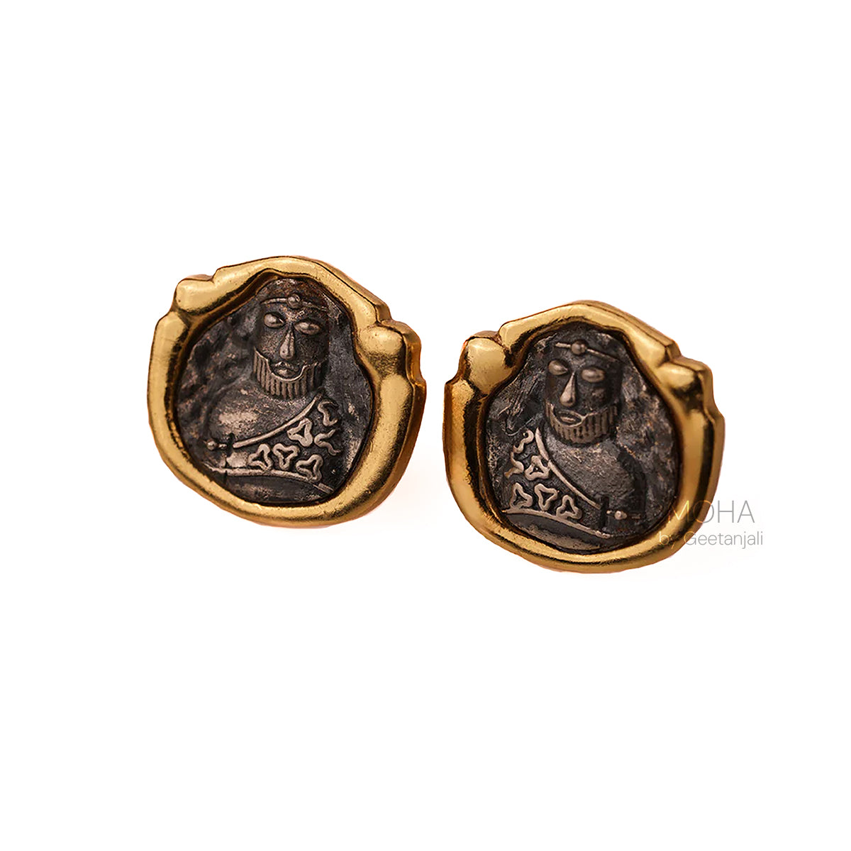 Priest King Silver Earrings by MOHA