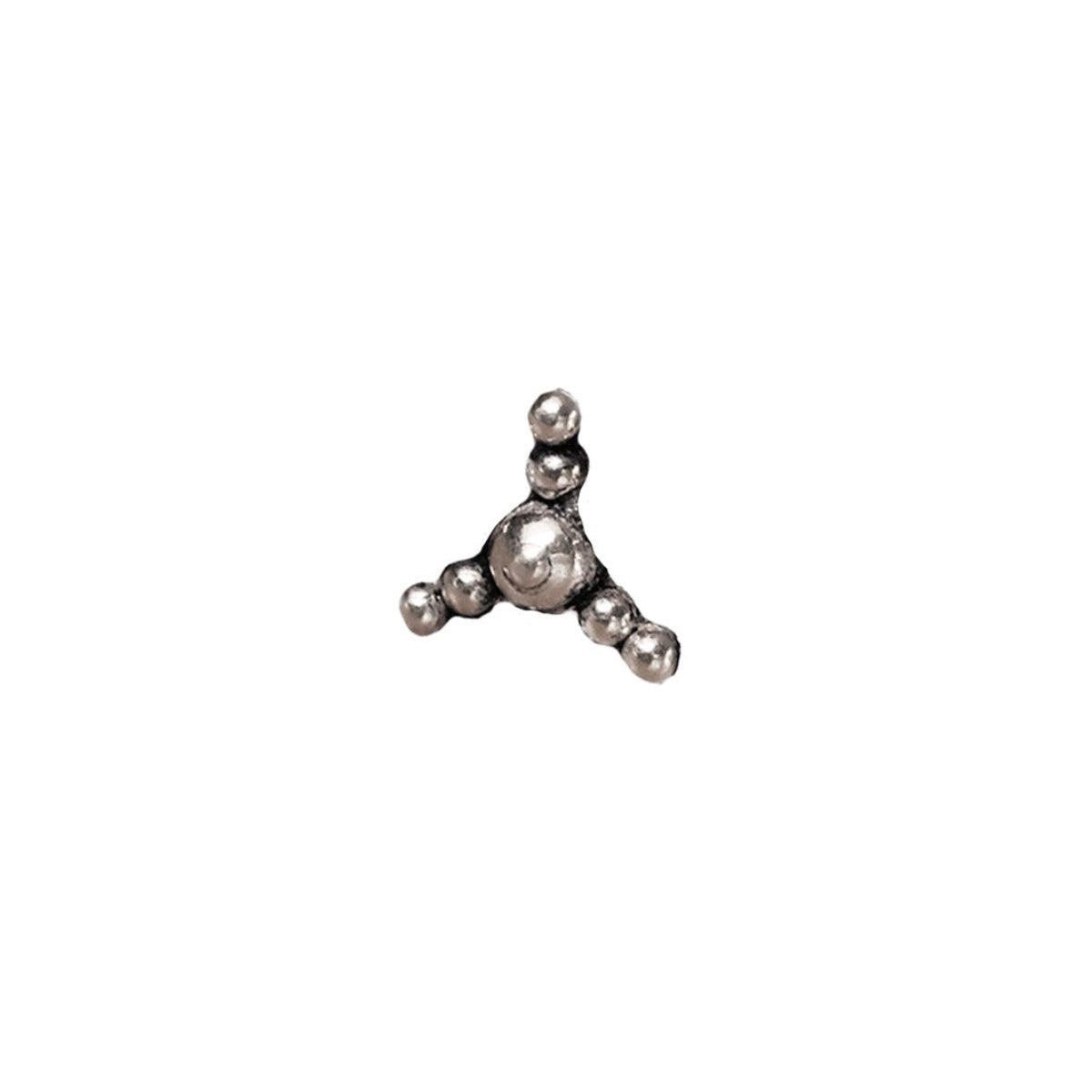 Rachna Silver Nosepin by MOHA