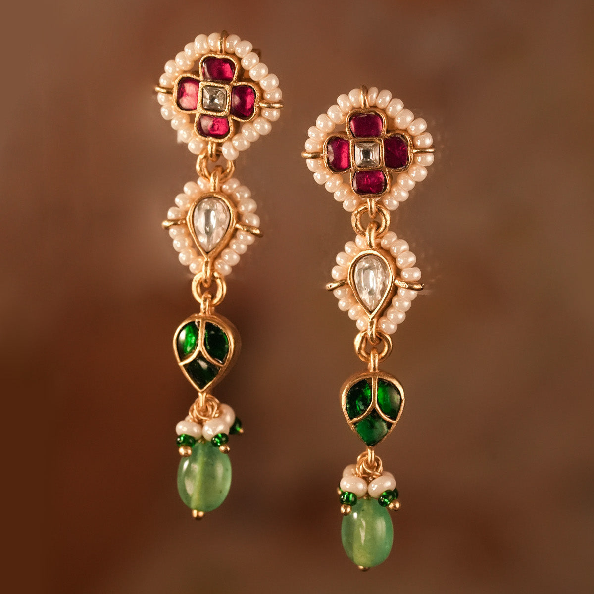 Ragini Silver Earrings by MOHA