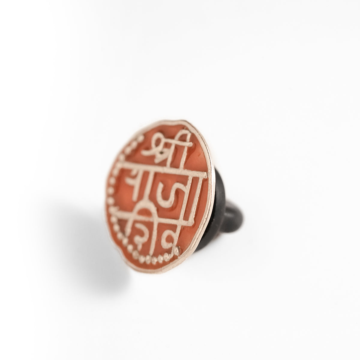 Raja Shivaji Silver Brooch Pin (Big) by MOHA