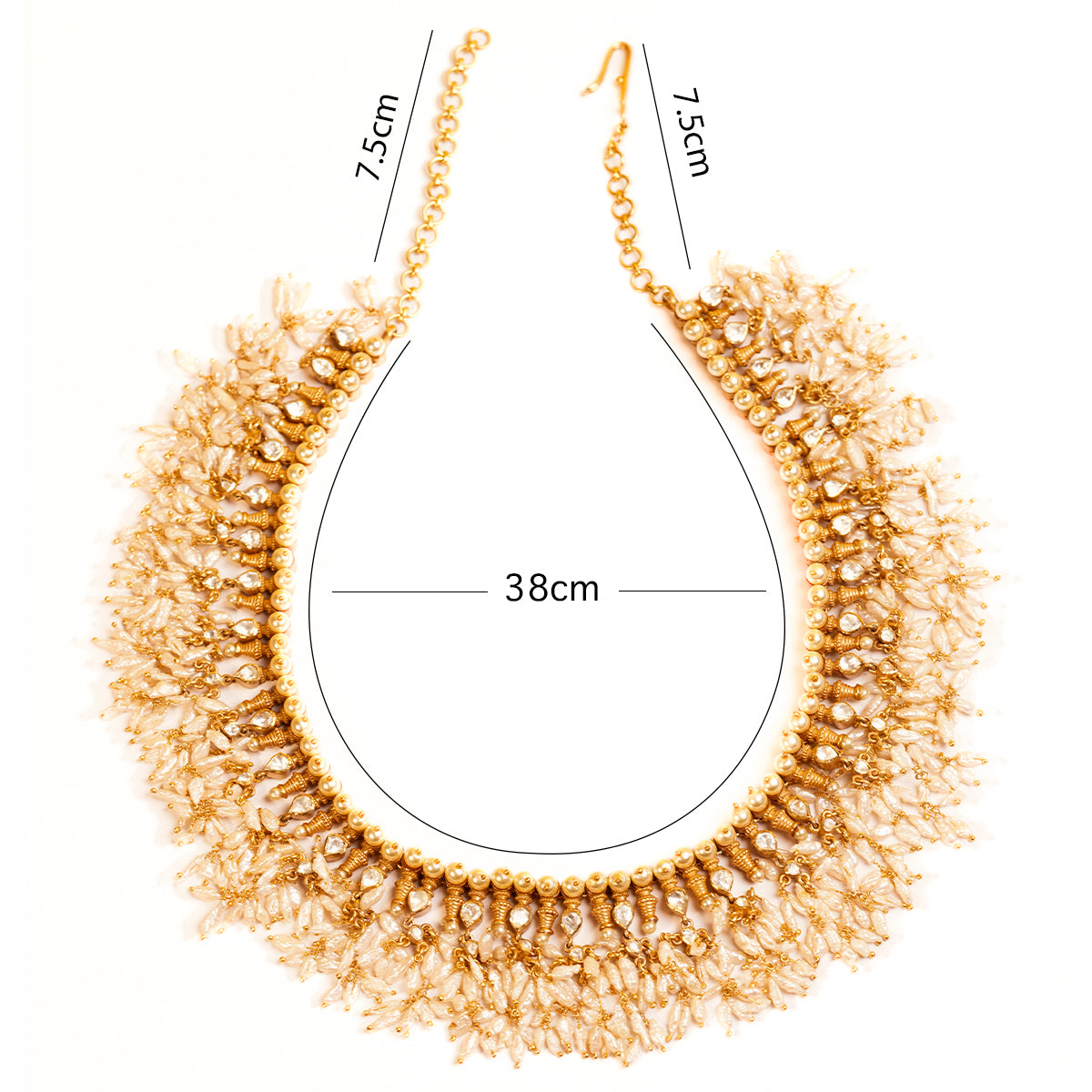 rudrani pearl necklace by moha