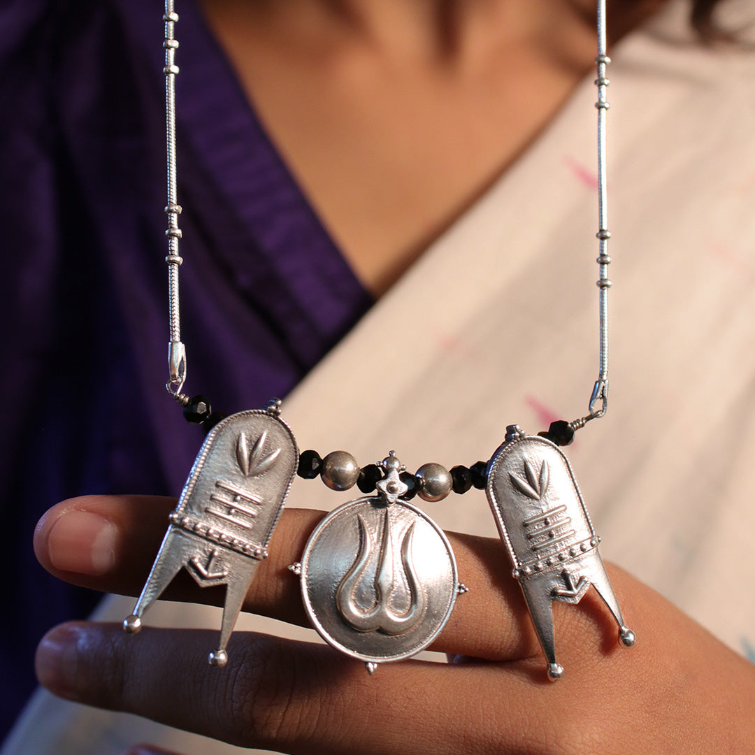 buy sadashiv taali silver chain online by moha