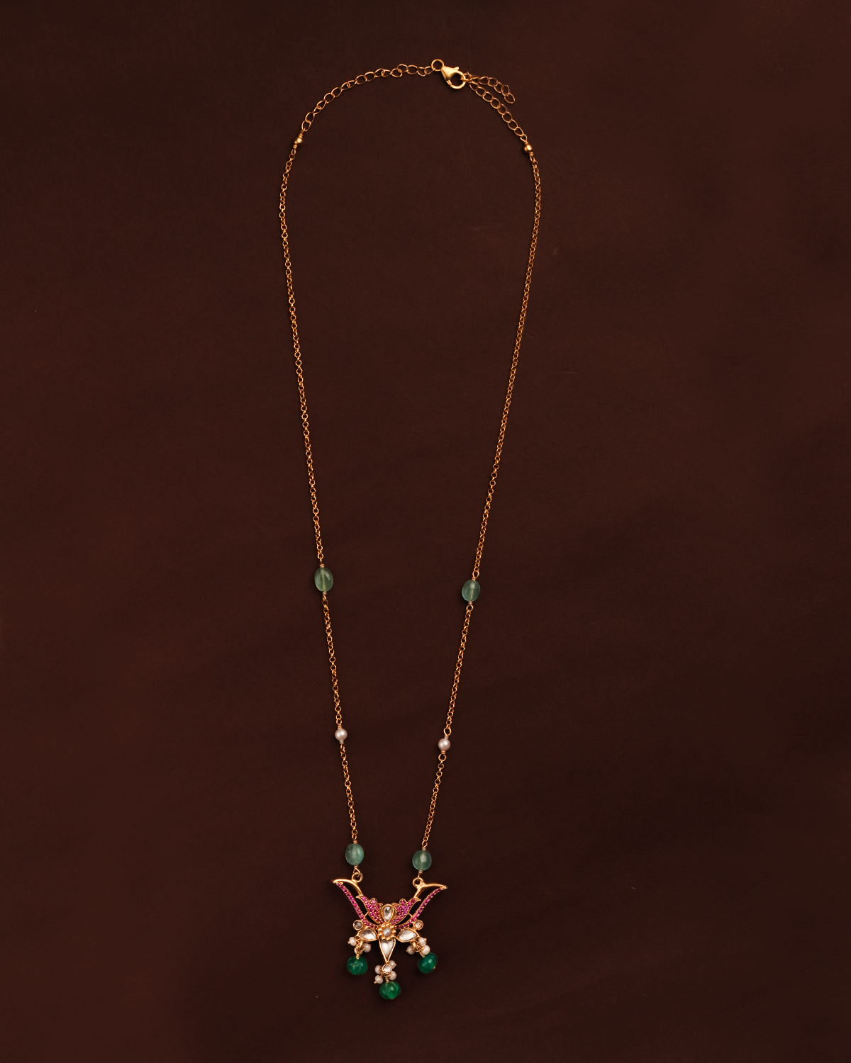 Samaira Silver Necklace By MOHA