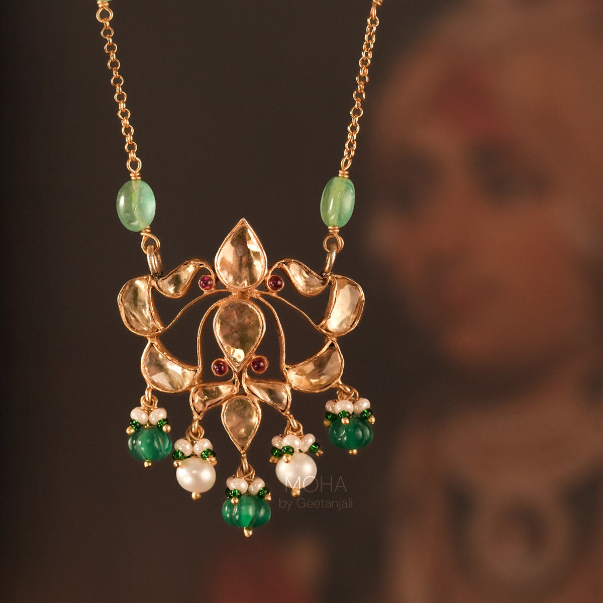 Sarini Silver Necklace By MOHA