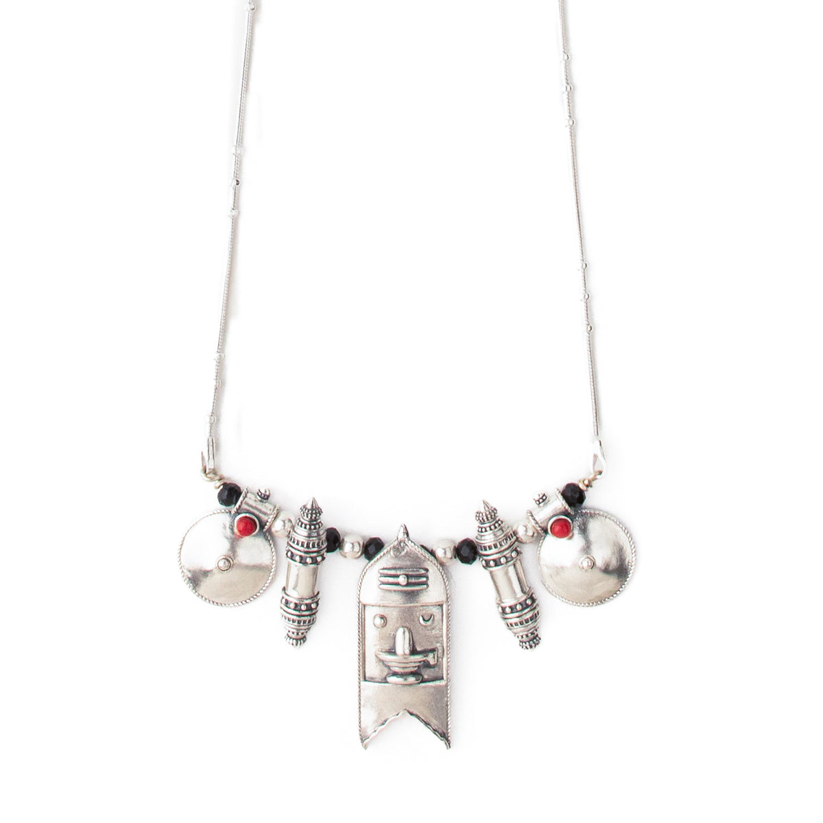 shakti silver taali chain by moha