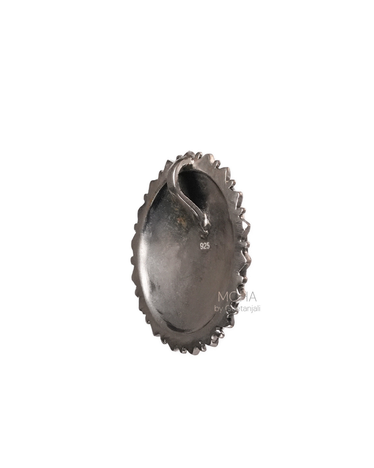 Shardul Silver Pendant by Moha (Only Pendant)