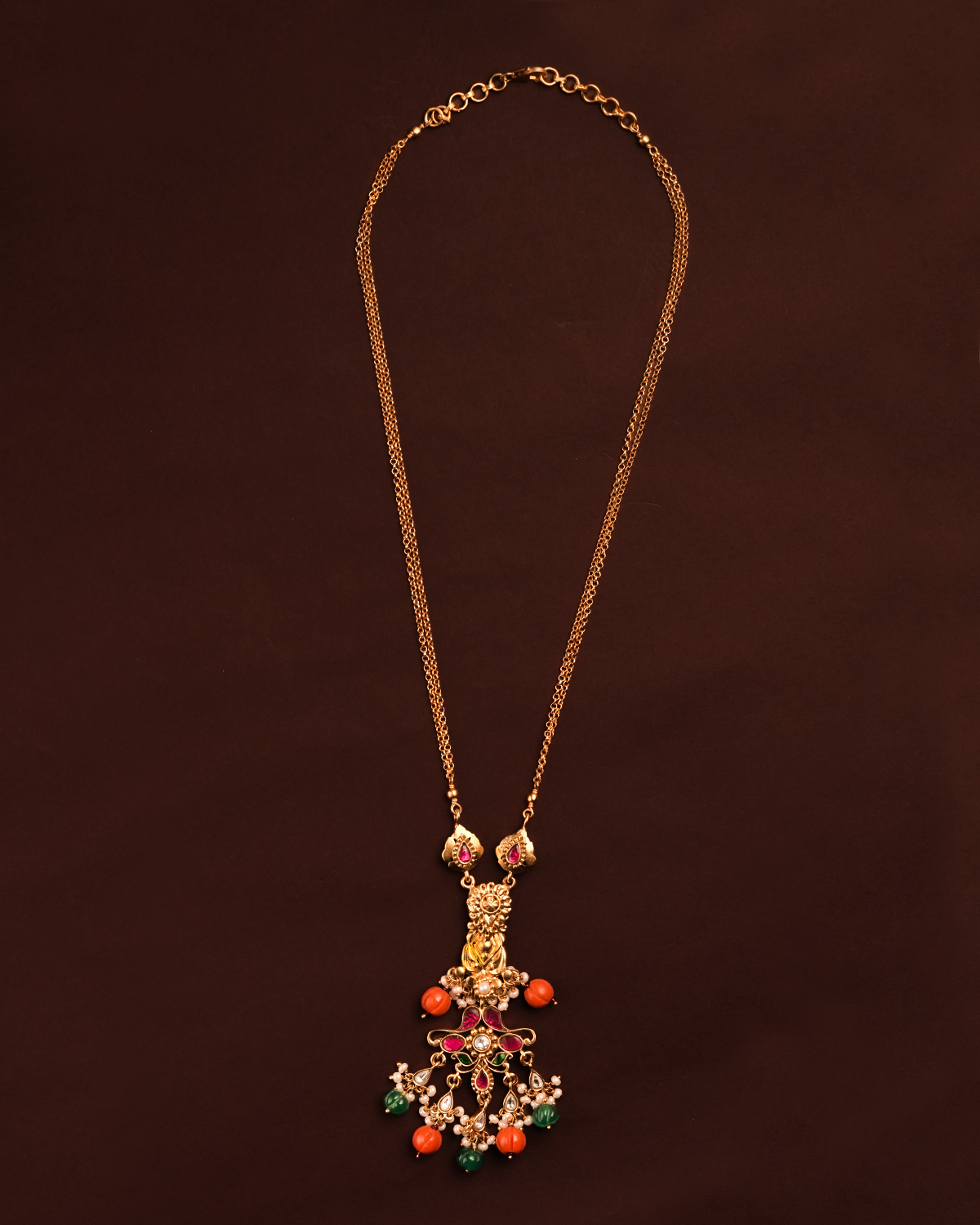 Shreevat Silver Pendant with Chain by MOHA