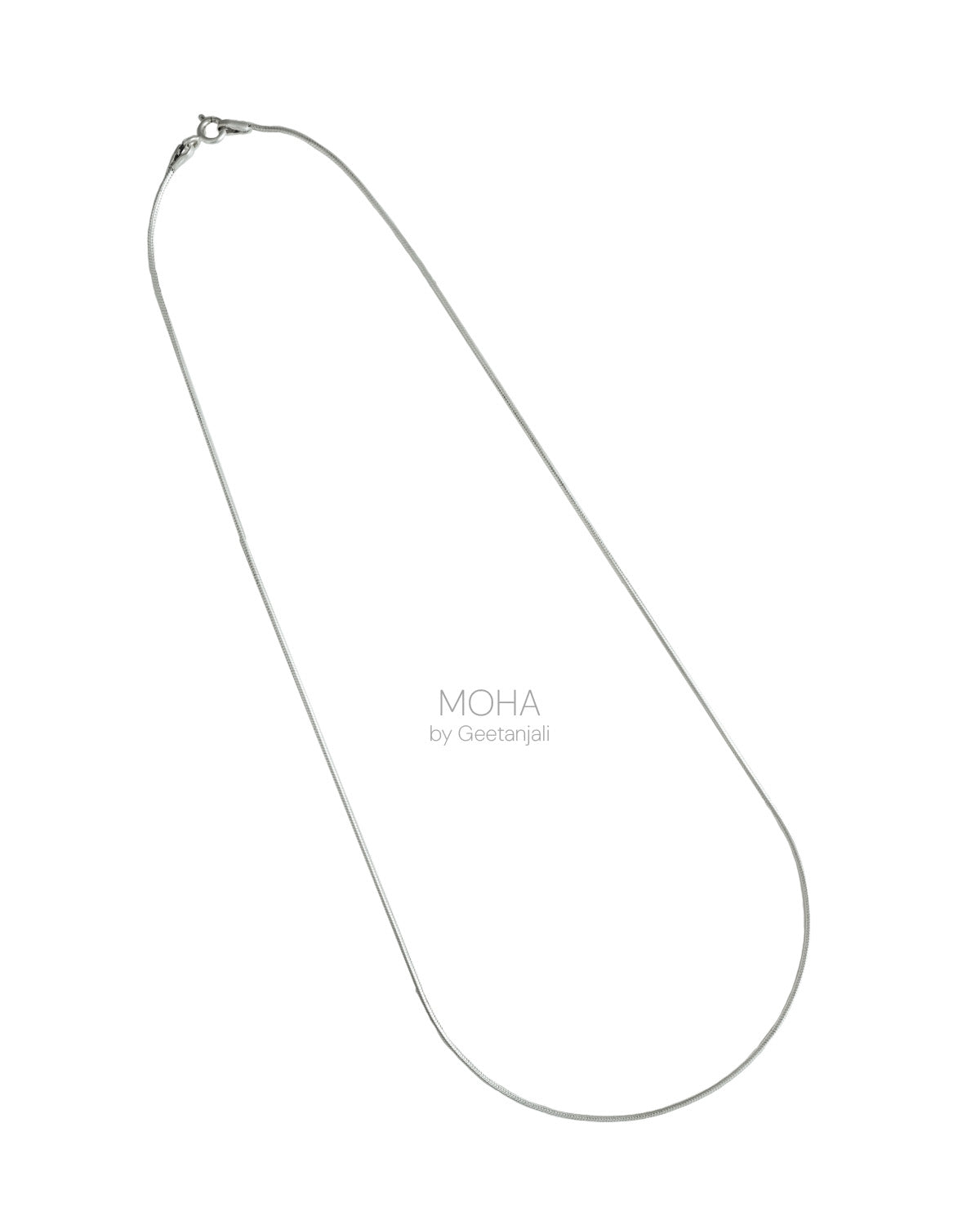 Silver Snake Chain by MOHA