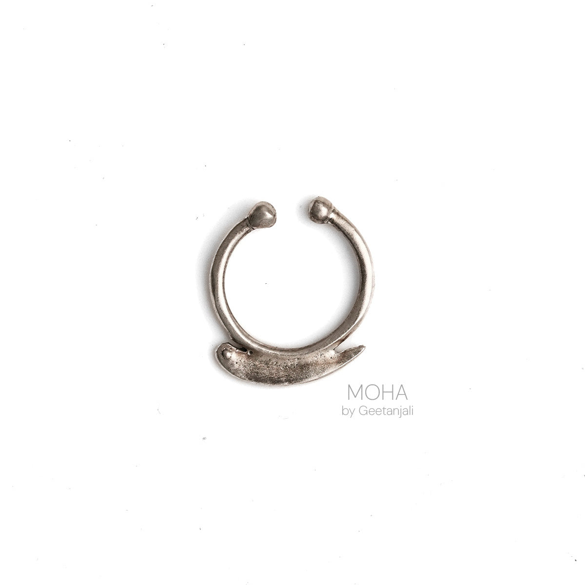 Snail Silver Septum by MOHA