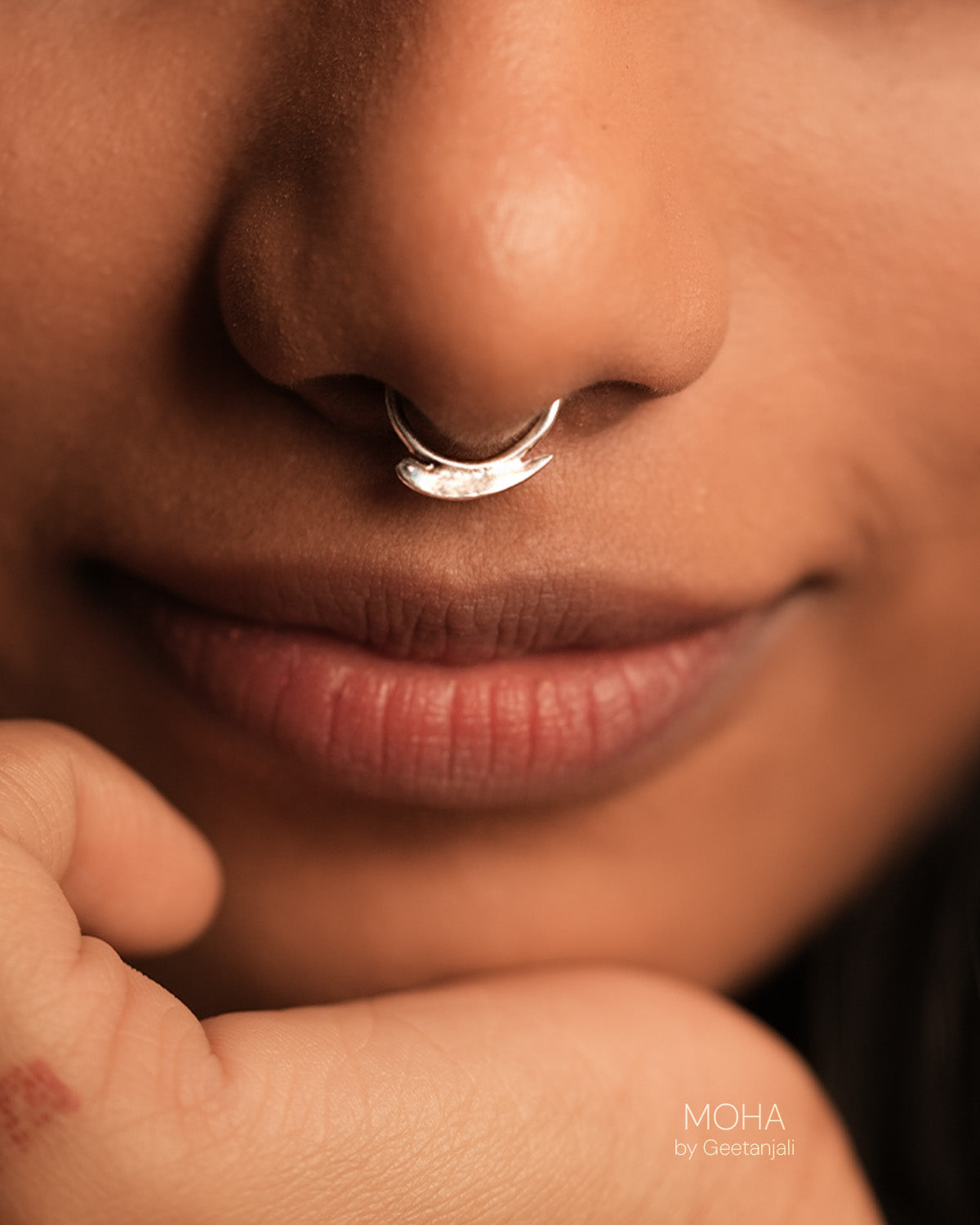 Snail Silver Septum by MOHA