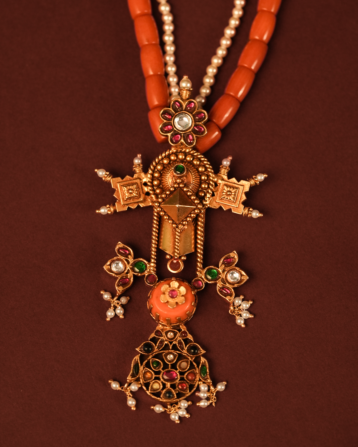 Suvarnalekha Silver Necklace By MOHA