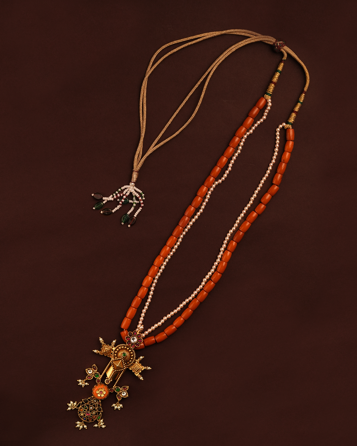 Suvarnalekha Silver Necklace By MOHA