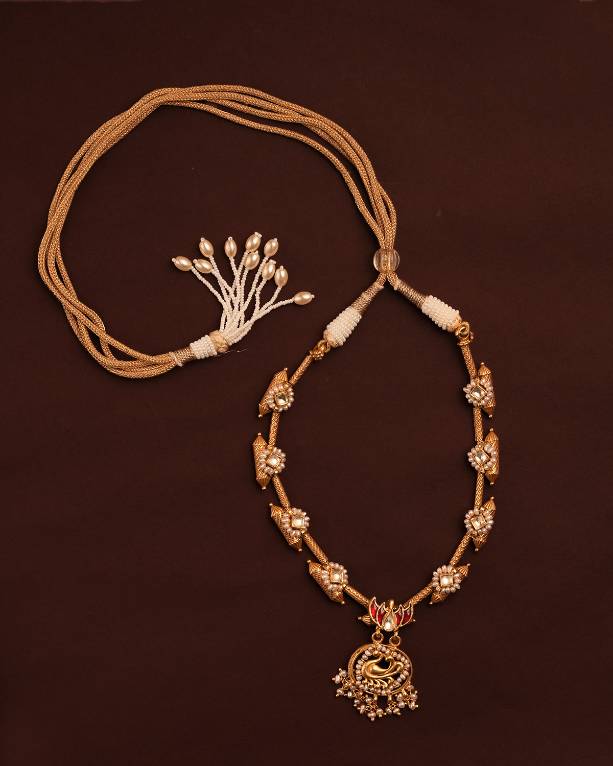 Swaaraya Silver Necklace by MOHA