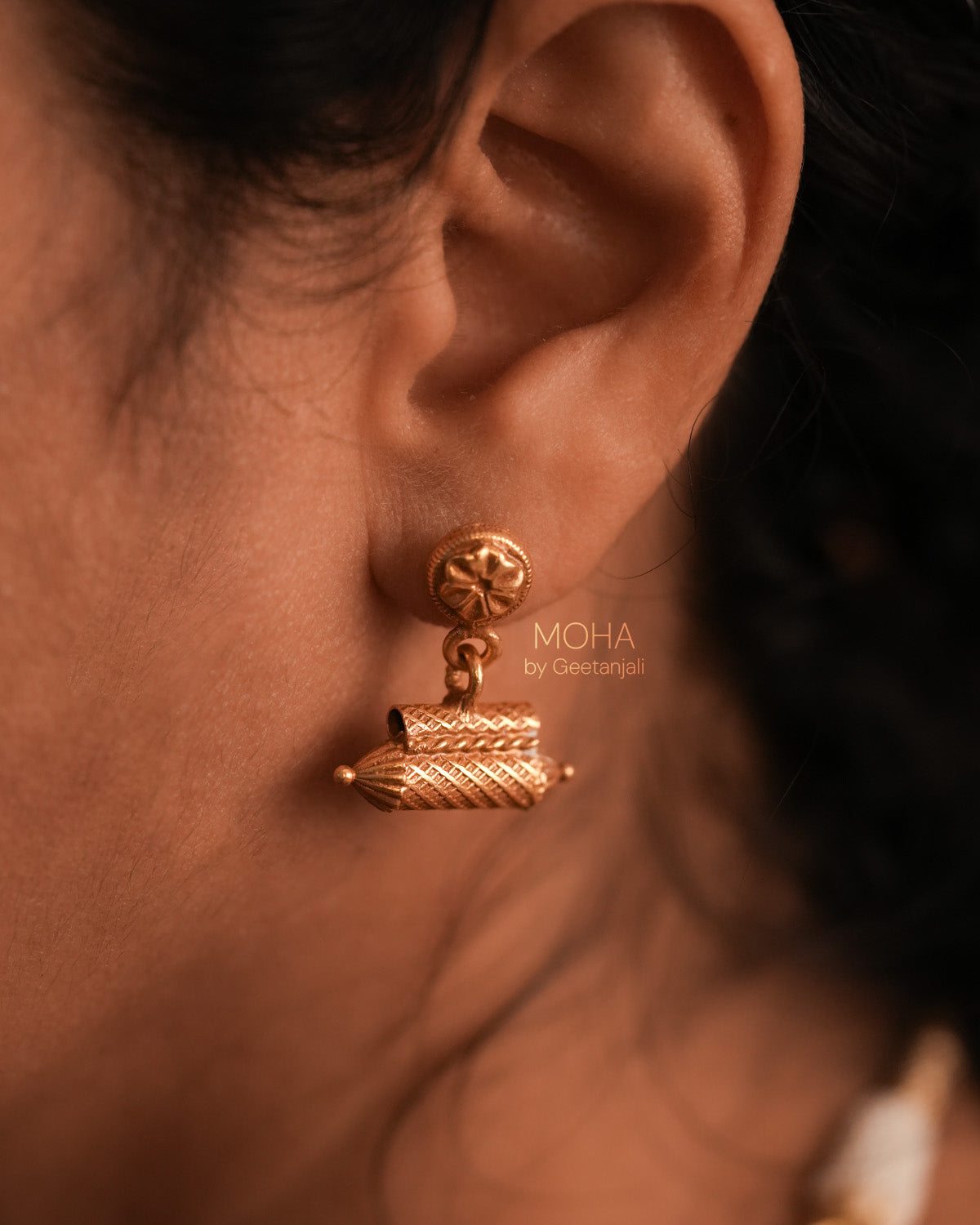Swaaraya Silver Earrings by MOHA