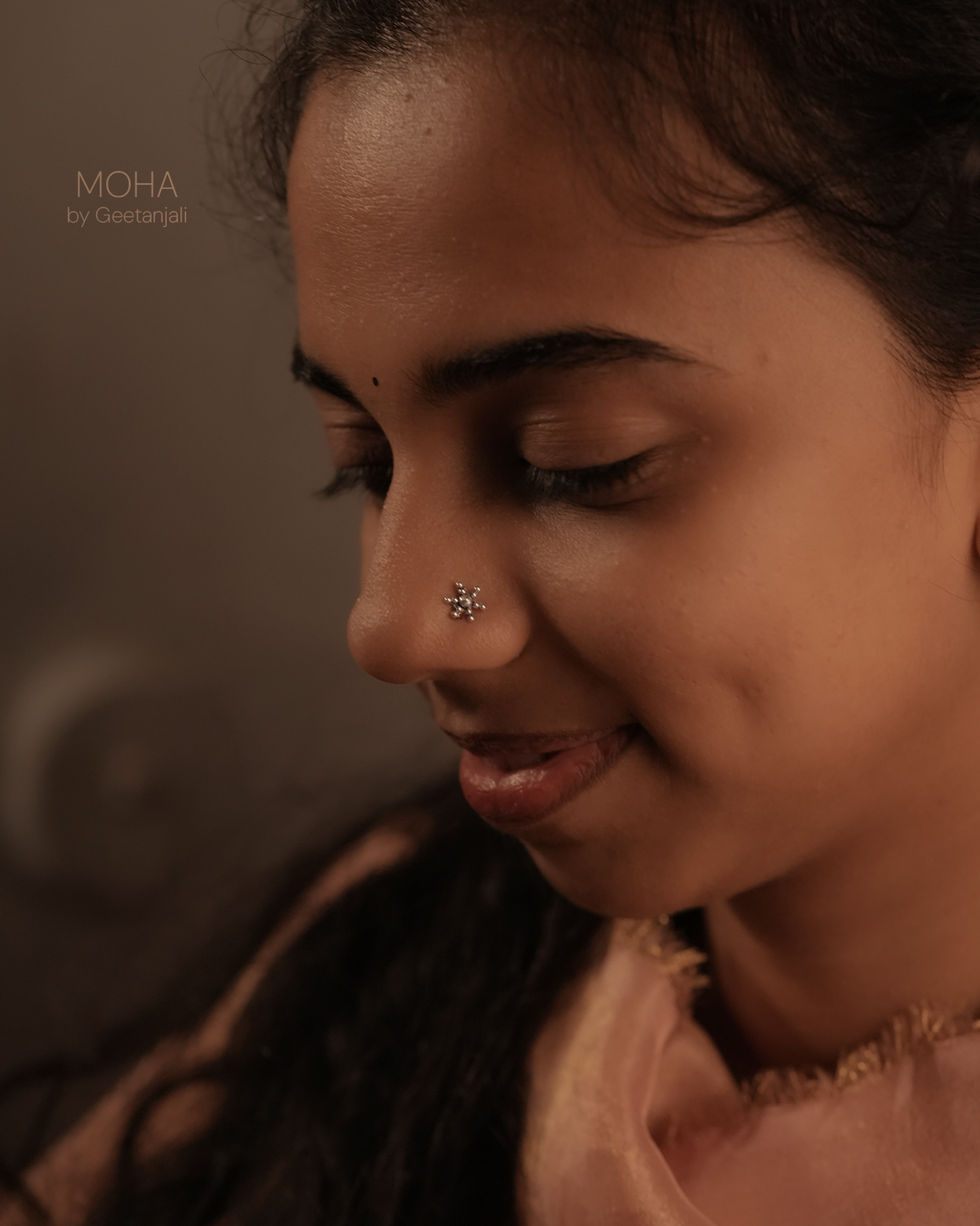 Tara Silver Nosepin by MOHA