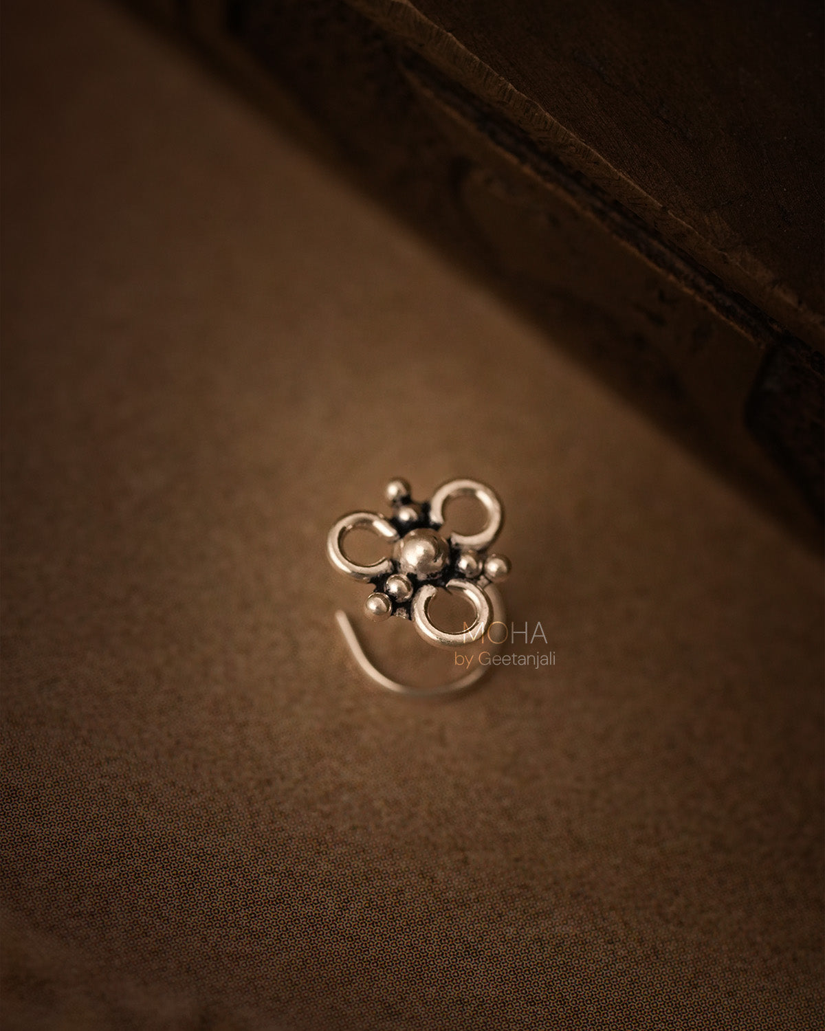 Taru Silver Nosepin by MOHA