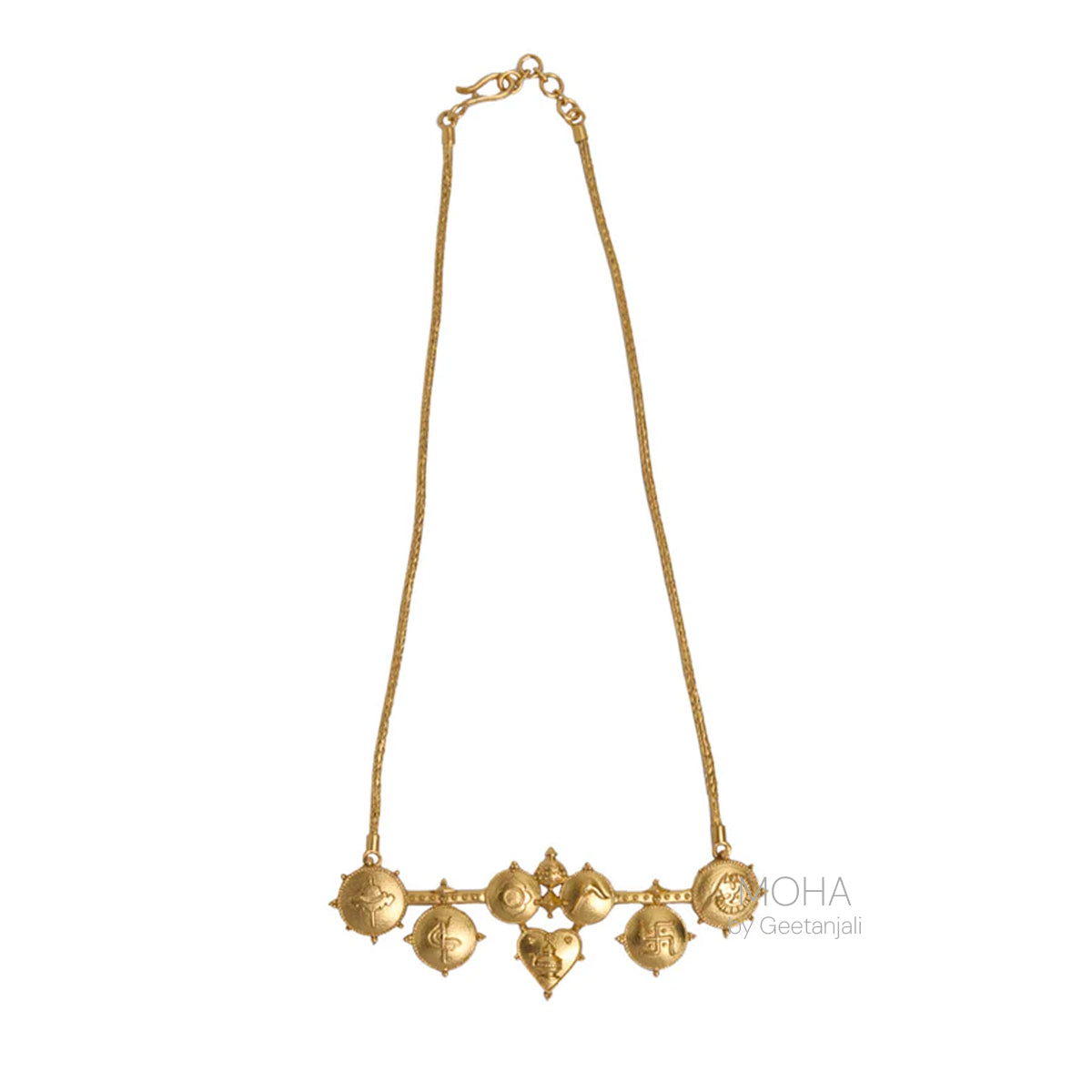 Tatva Gold Plated Silver Necklace By Moha