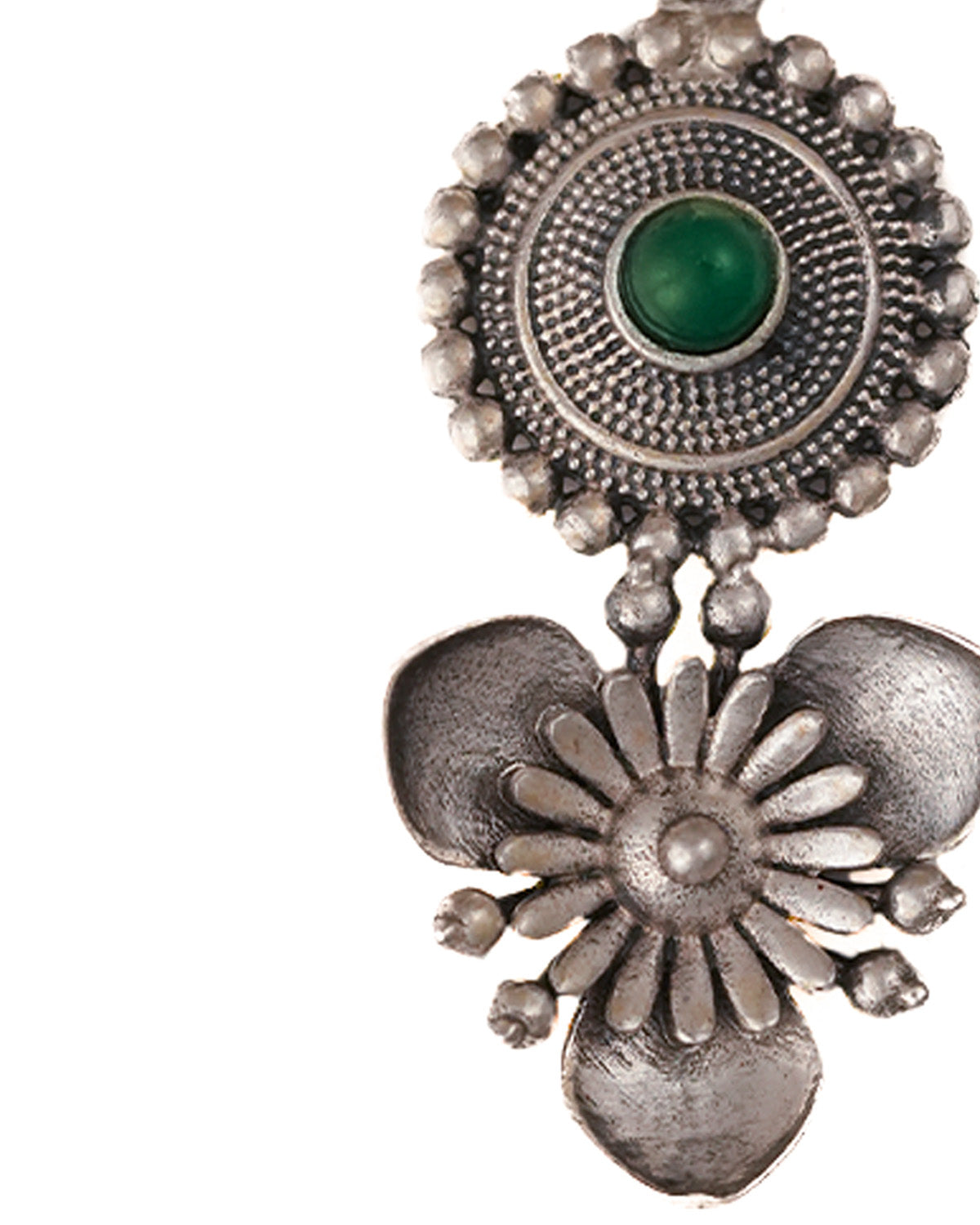 Triloki Abha Silver Pendant by MOHA (Only Pendant)
