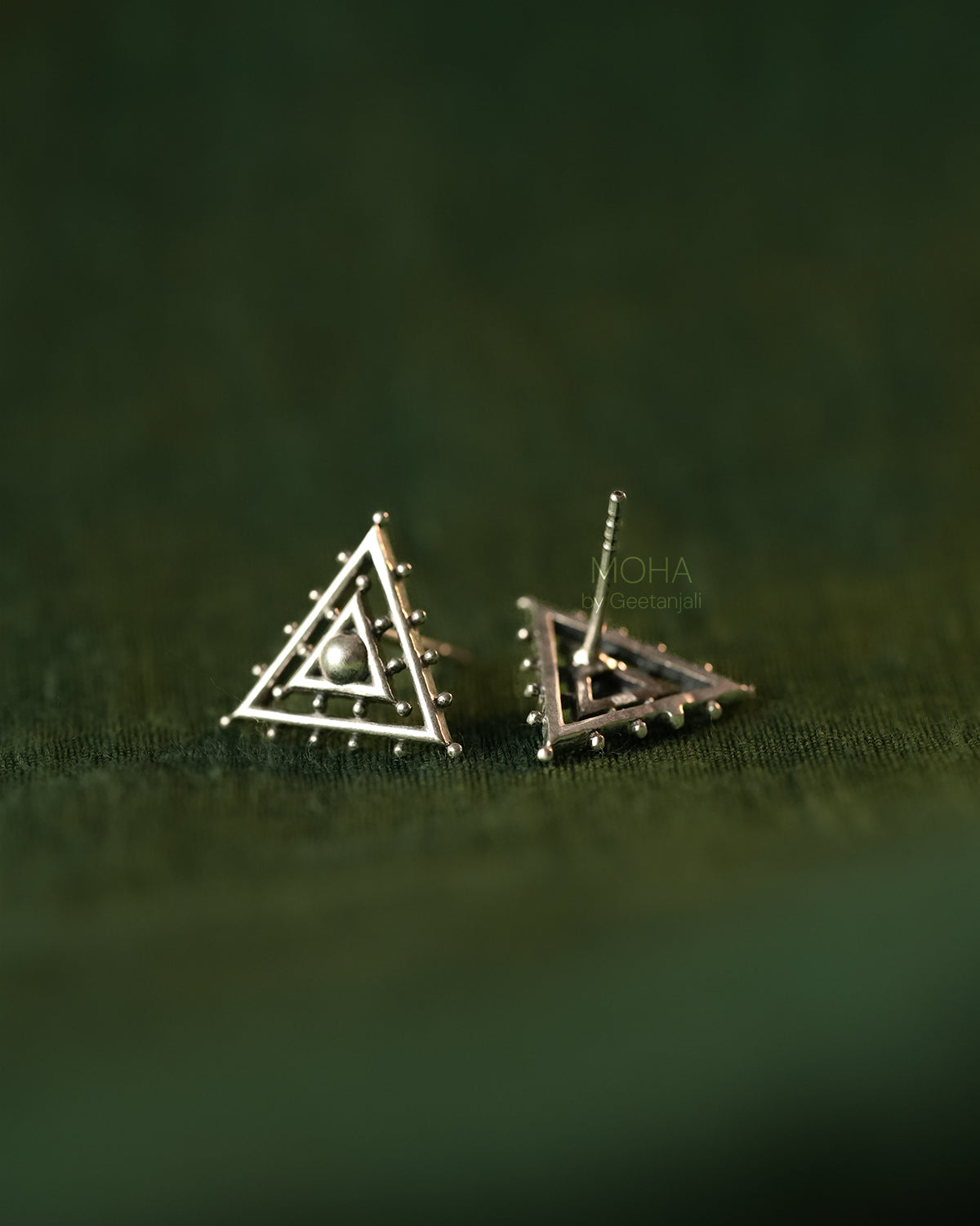 Trisha Silver Earrings by MOHA