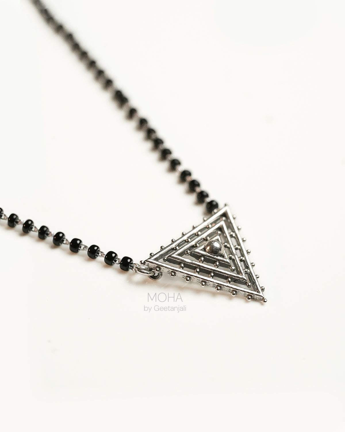 Trisha Silver Mangalsutra By MOHA