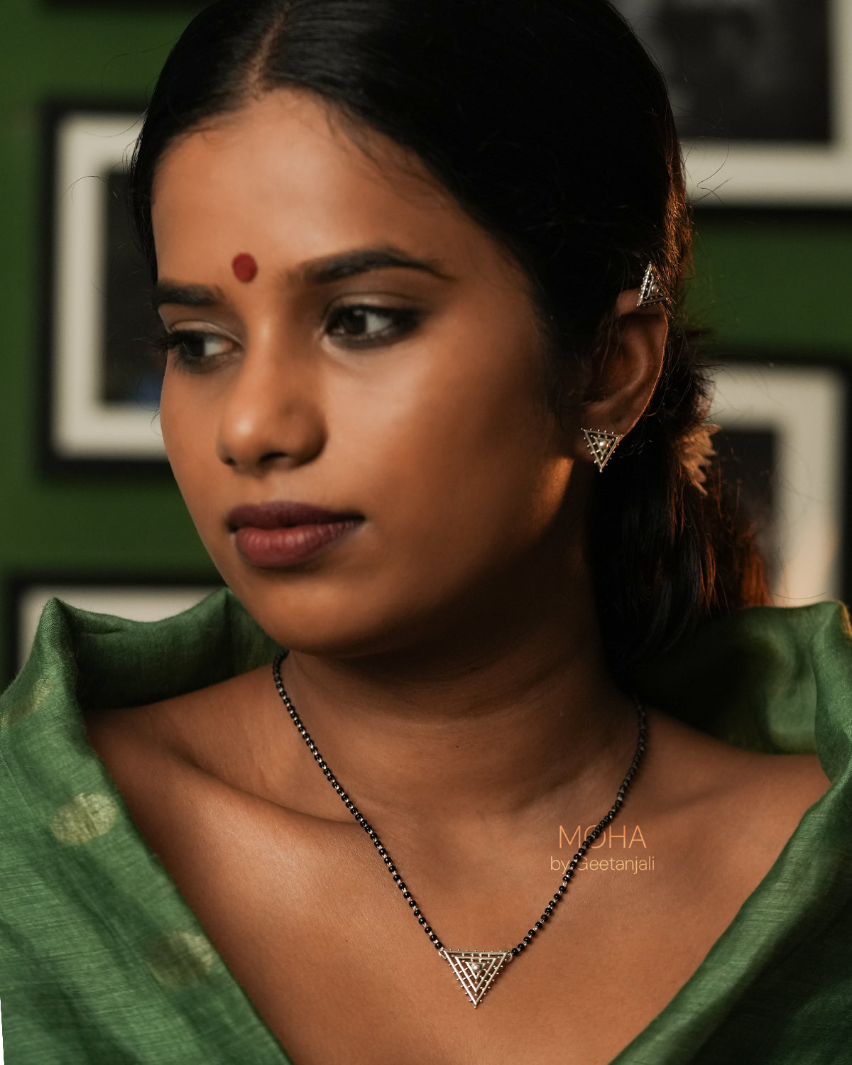 Trisha Silver Mangalsutra By MOHA