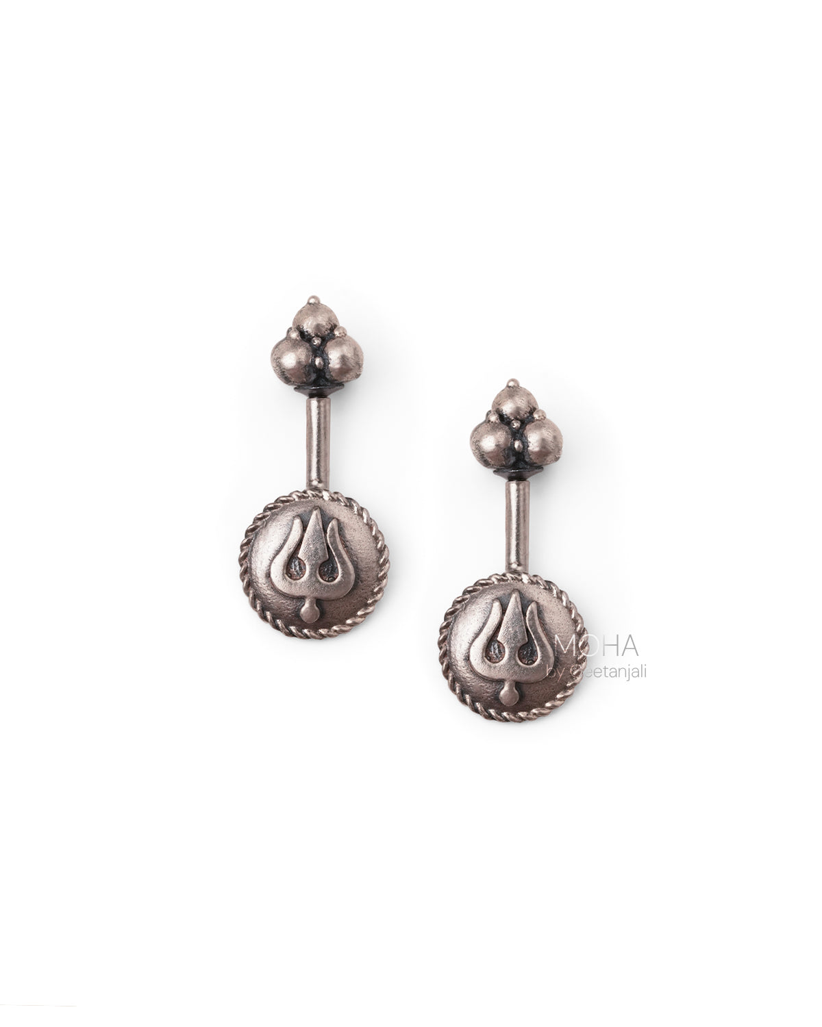 Trishula Silver Bugadi by MOHA