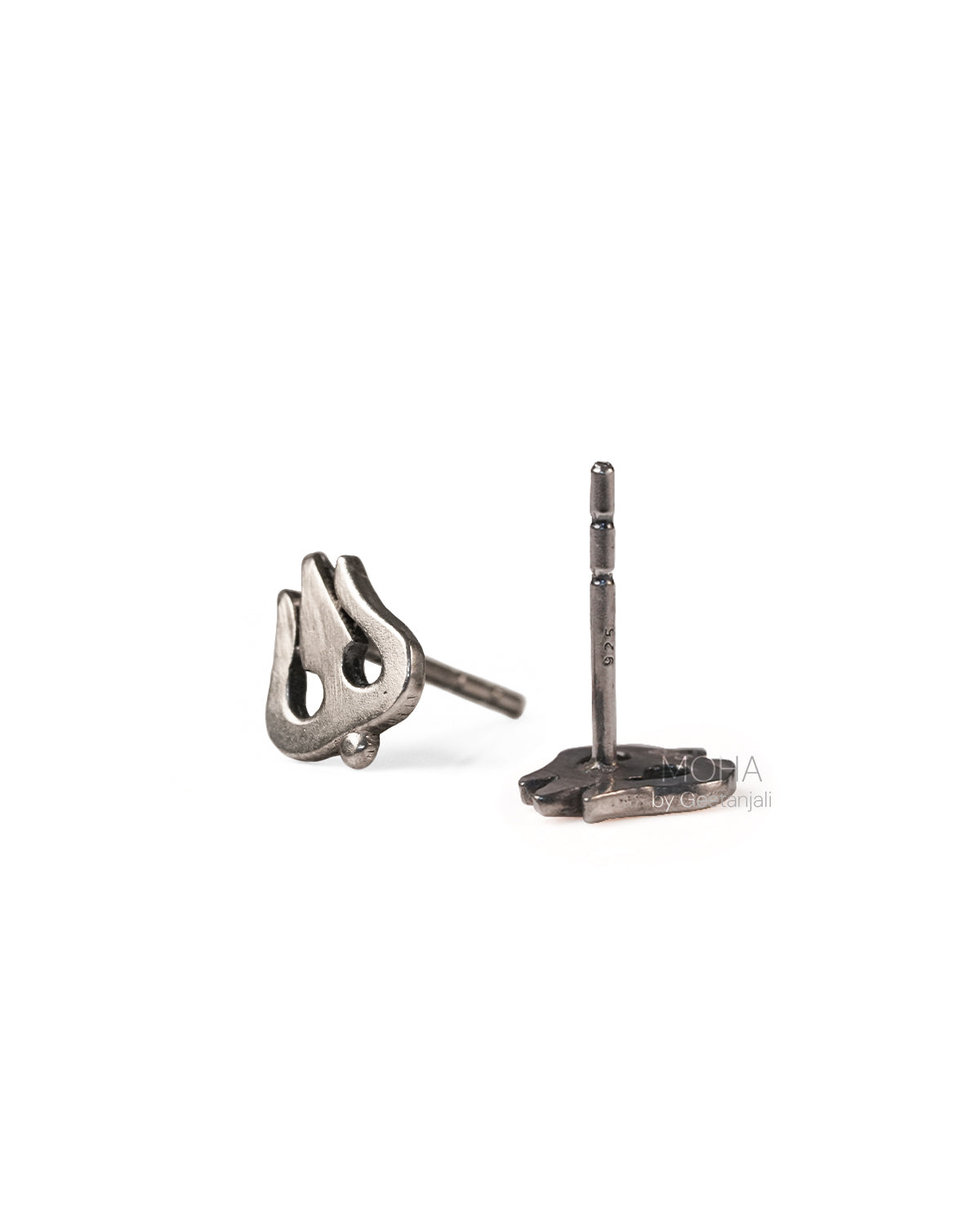 Trishula Silver Earrings by MOHA