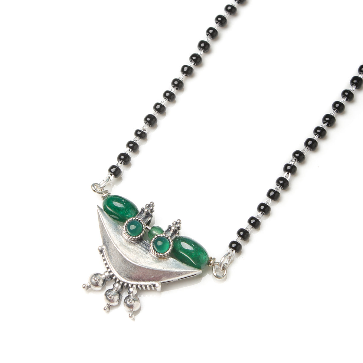 uroo silver mangalsutra by moha